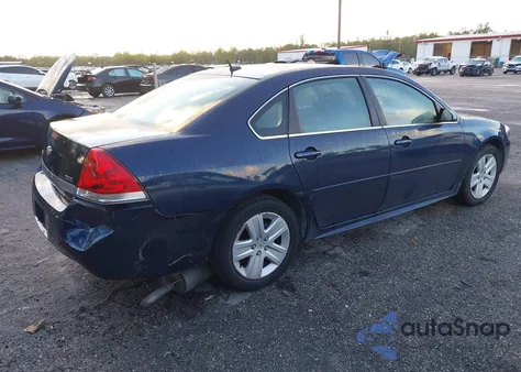 2011 Chevrolet Impala Ls from USA, damaged, VIN 2G1WA5EK8B1157449